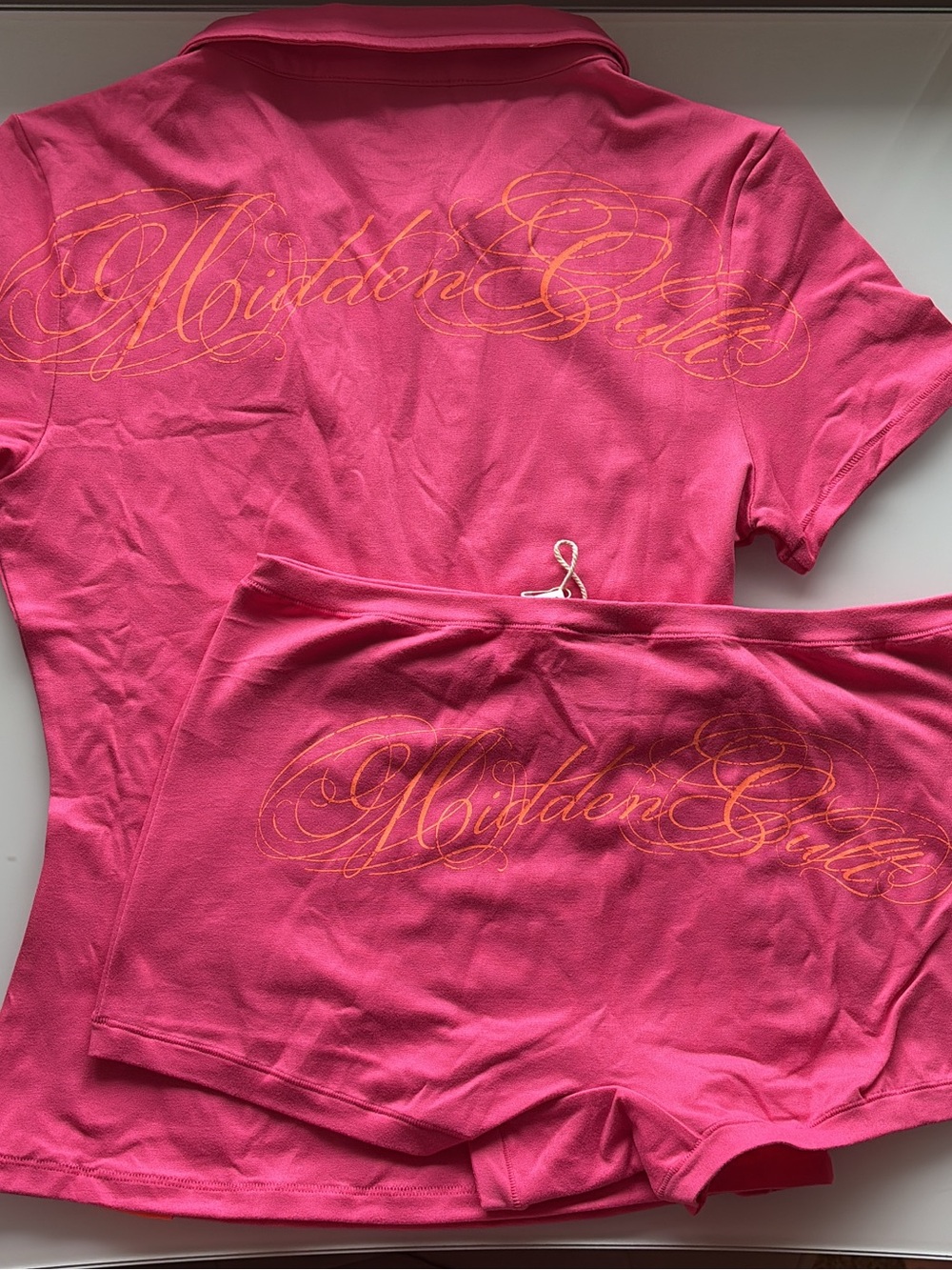 Hidden Cult Polo Set ~ Yummy Pink